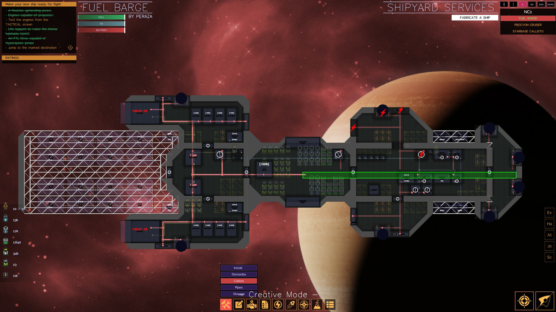 Скриншот: The Last Starship