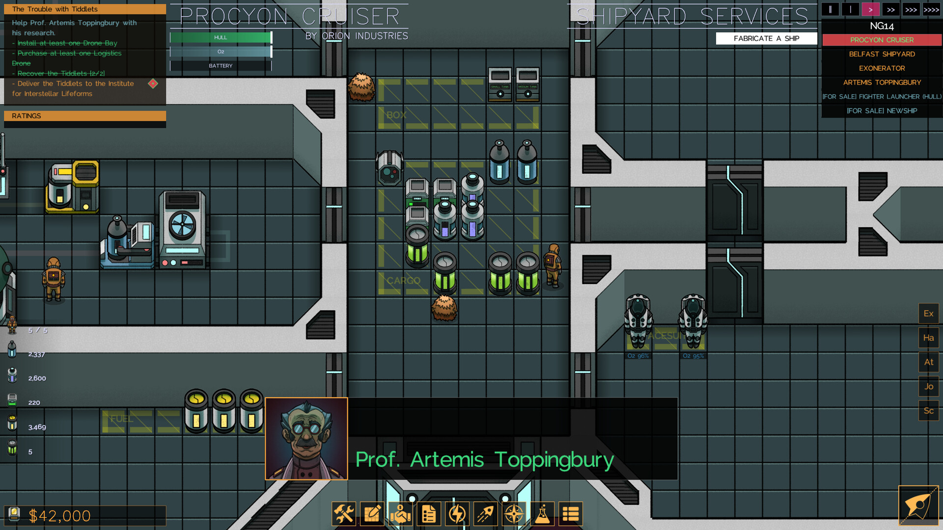 Скриншот: The Last Starship