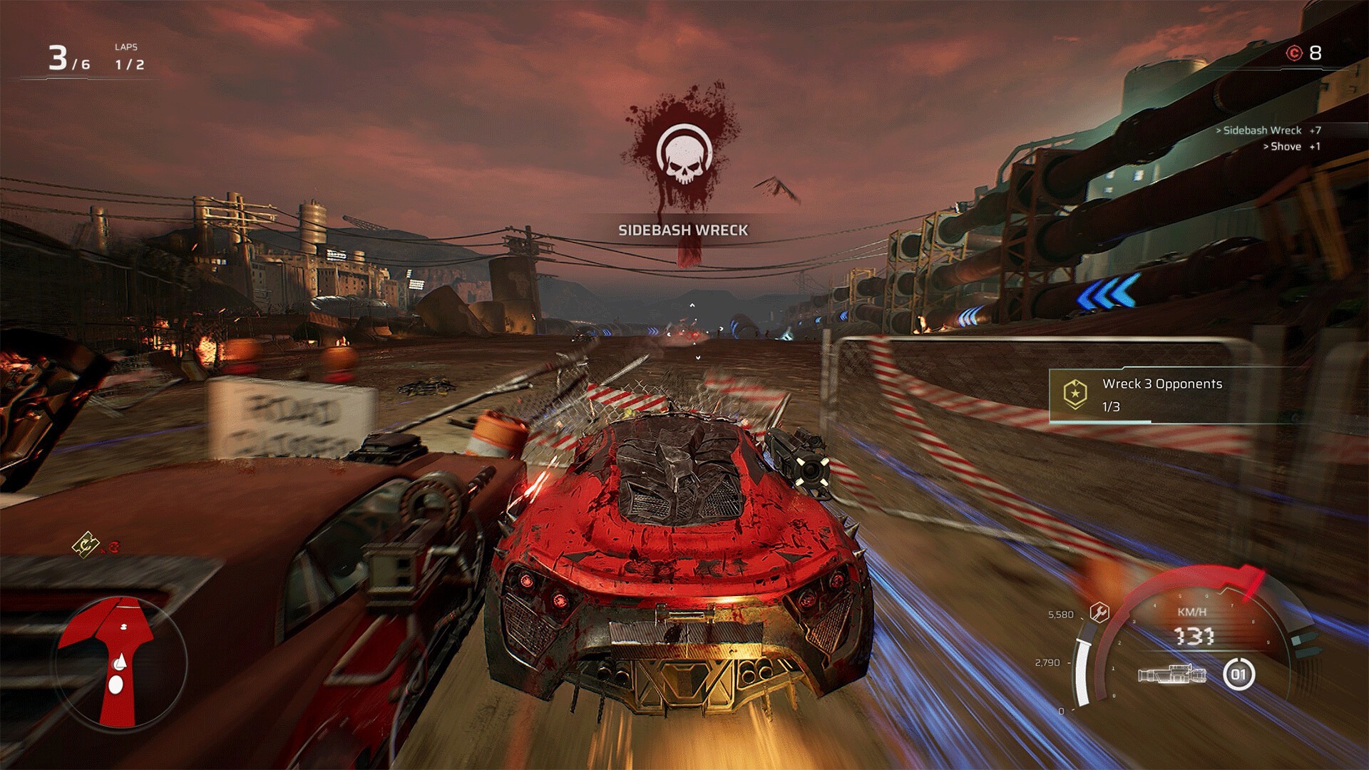 Скриншот: Carmageddon: Rogue Shift