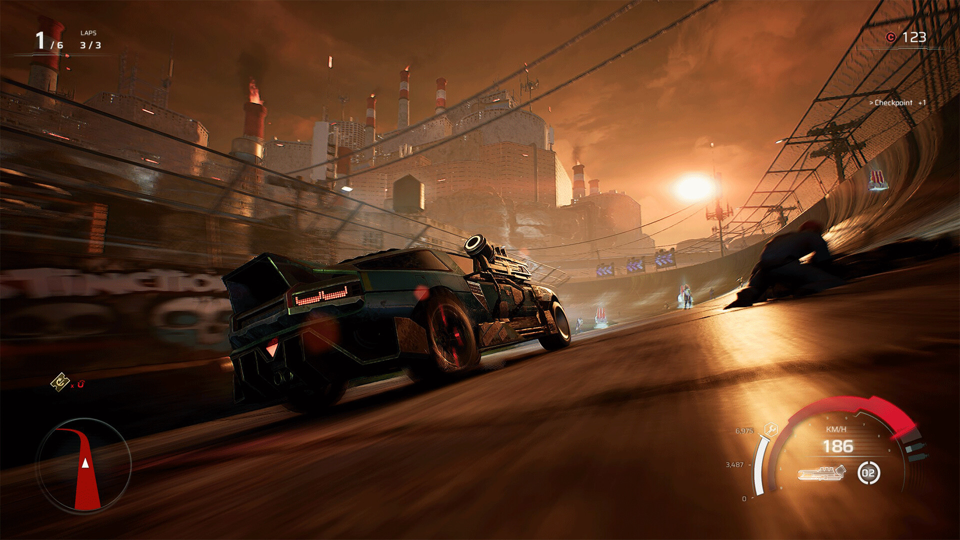 Скриншот: Carmageddon: Rogue Shift