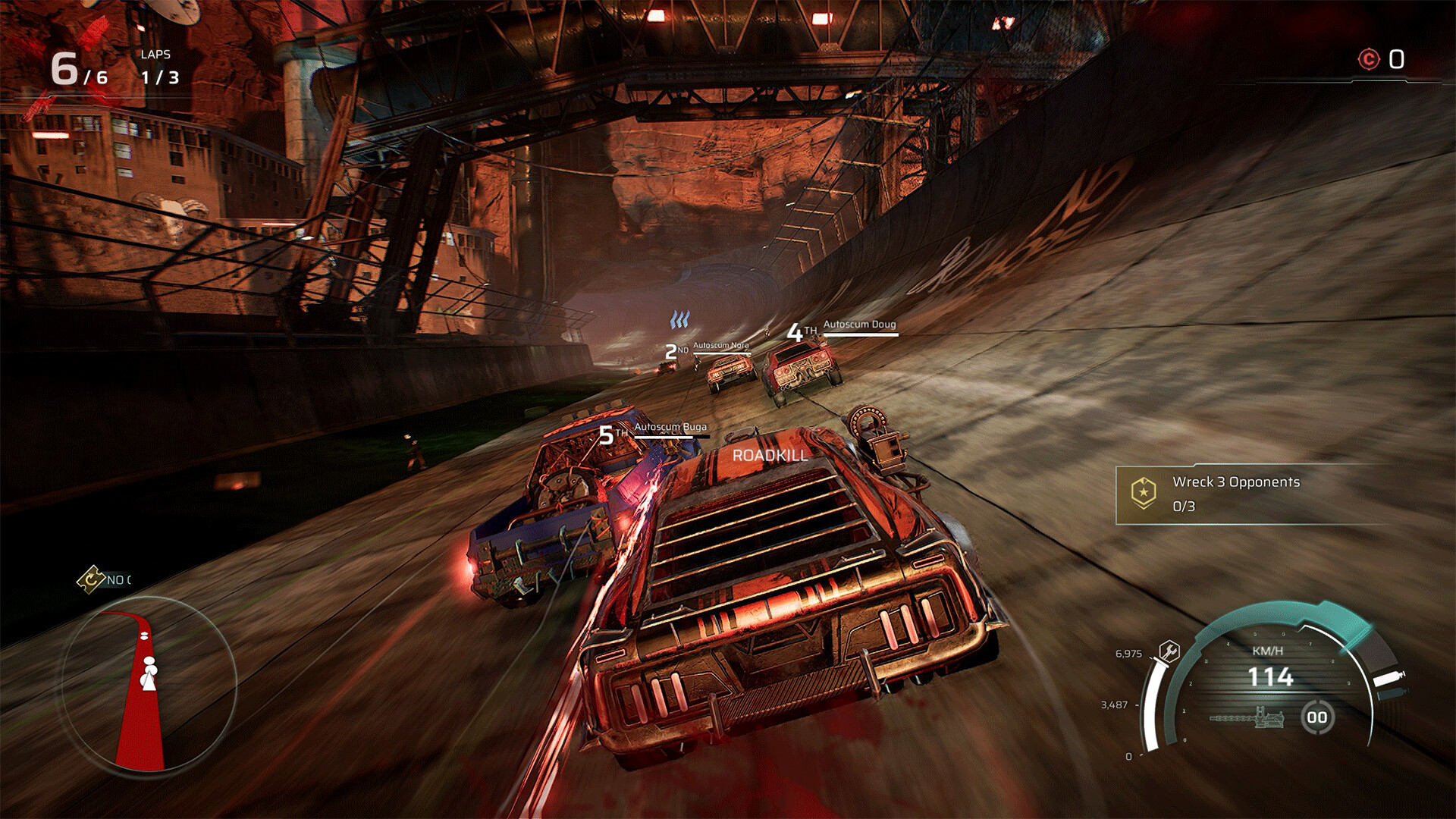 Скриншот: Carmageddon: Rogue Shift