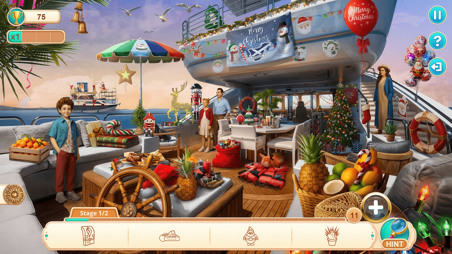 Скриншот: Hidden Horizons: Christmas Tour Collector's Edition