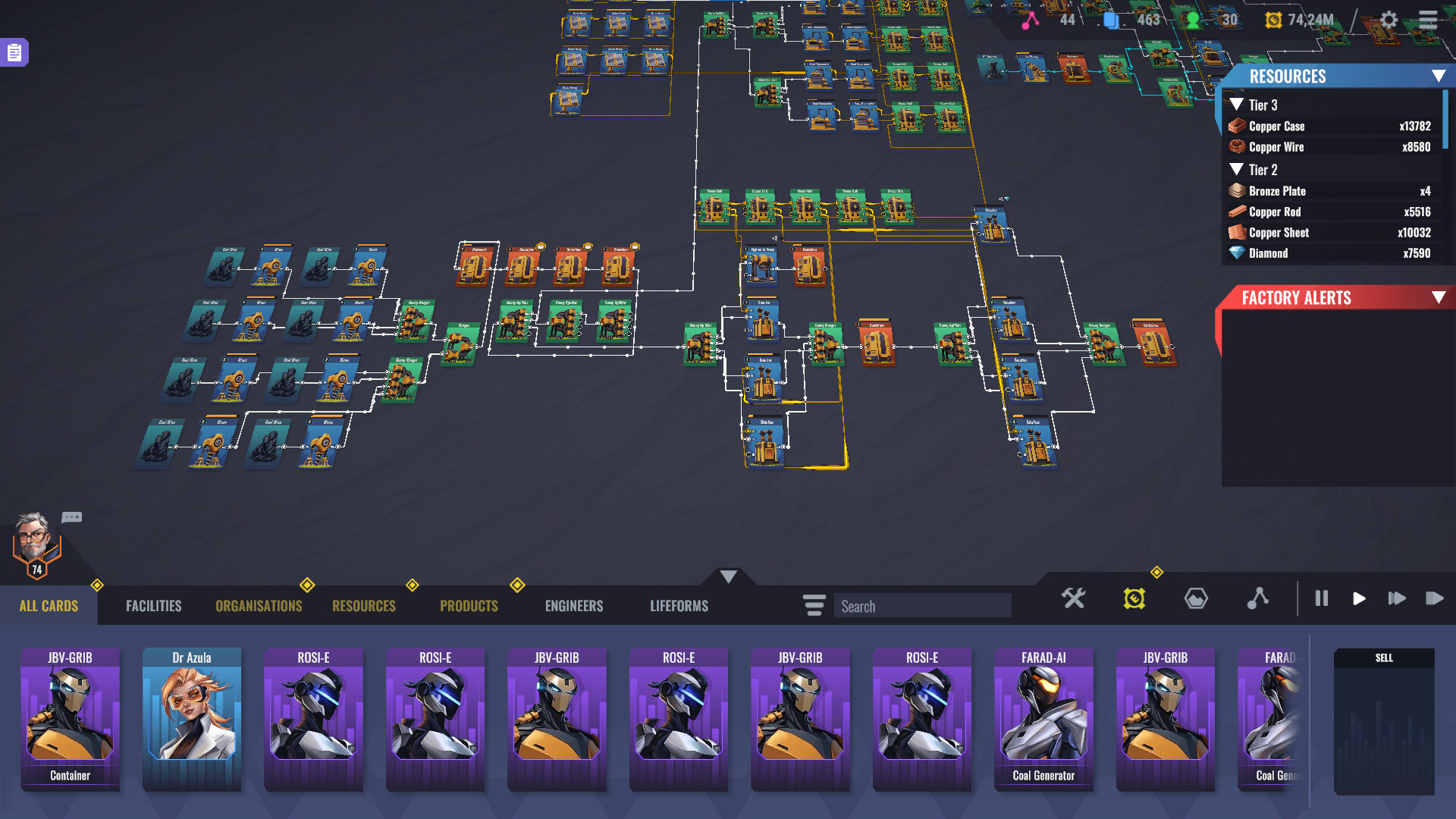 Скриншот: Factory Planner