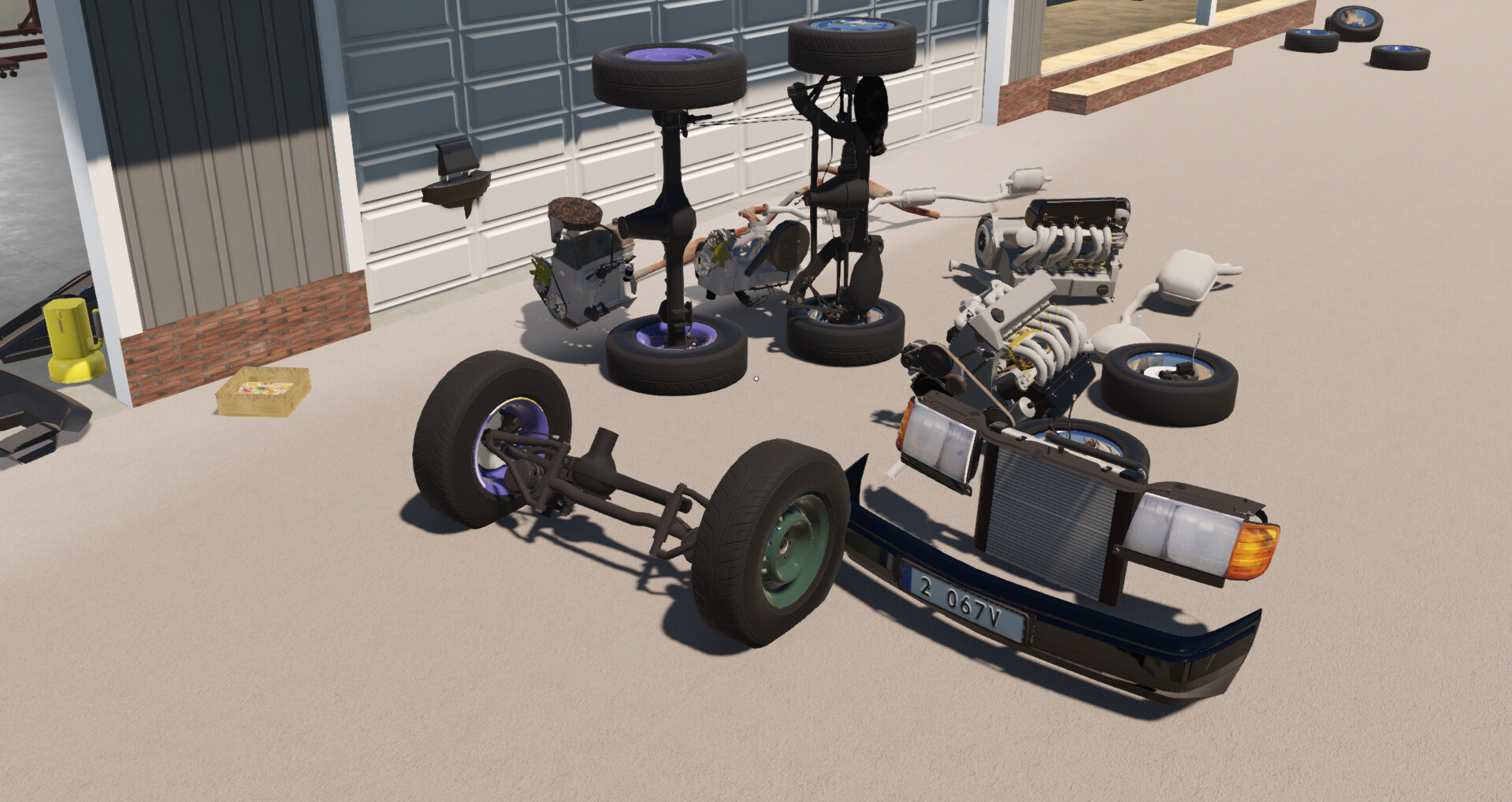 Скриншот: My Garage