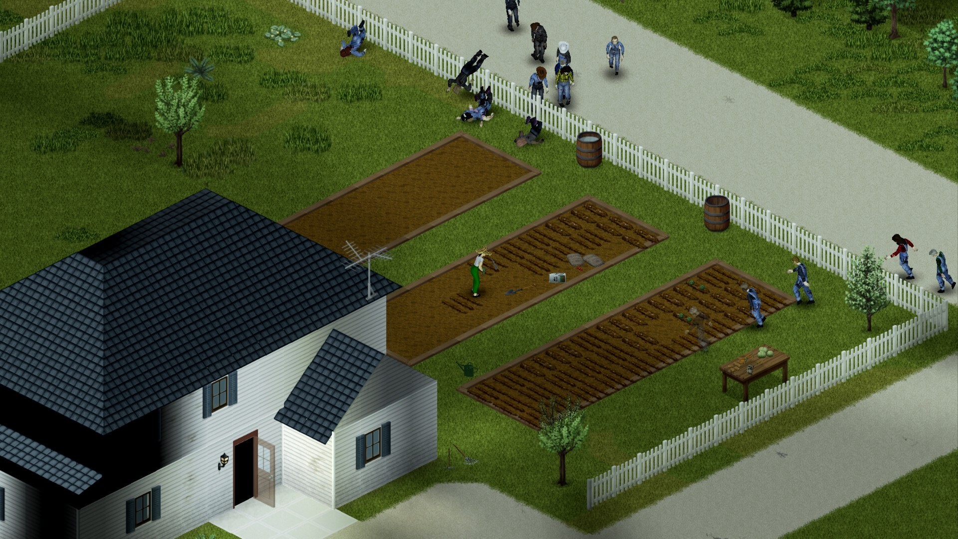 Скриншот: Project Zomboid