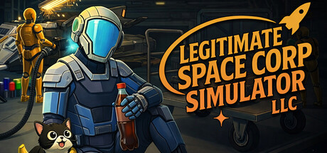 Обложка игры: Legitimate Space Corp Simulator LLC