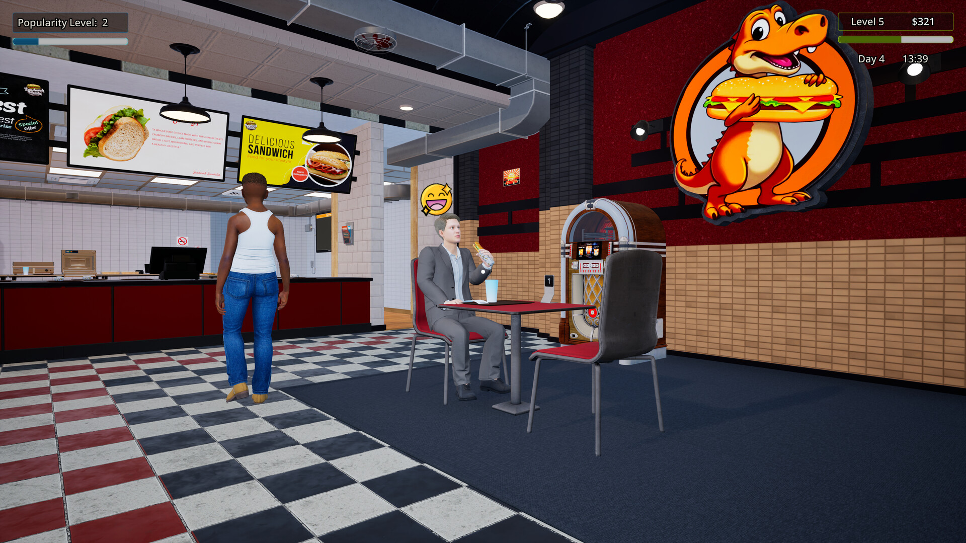 Скриншот: Sandwich Simulator