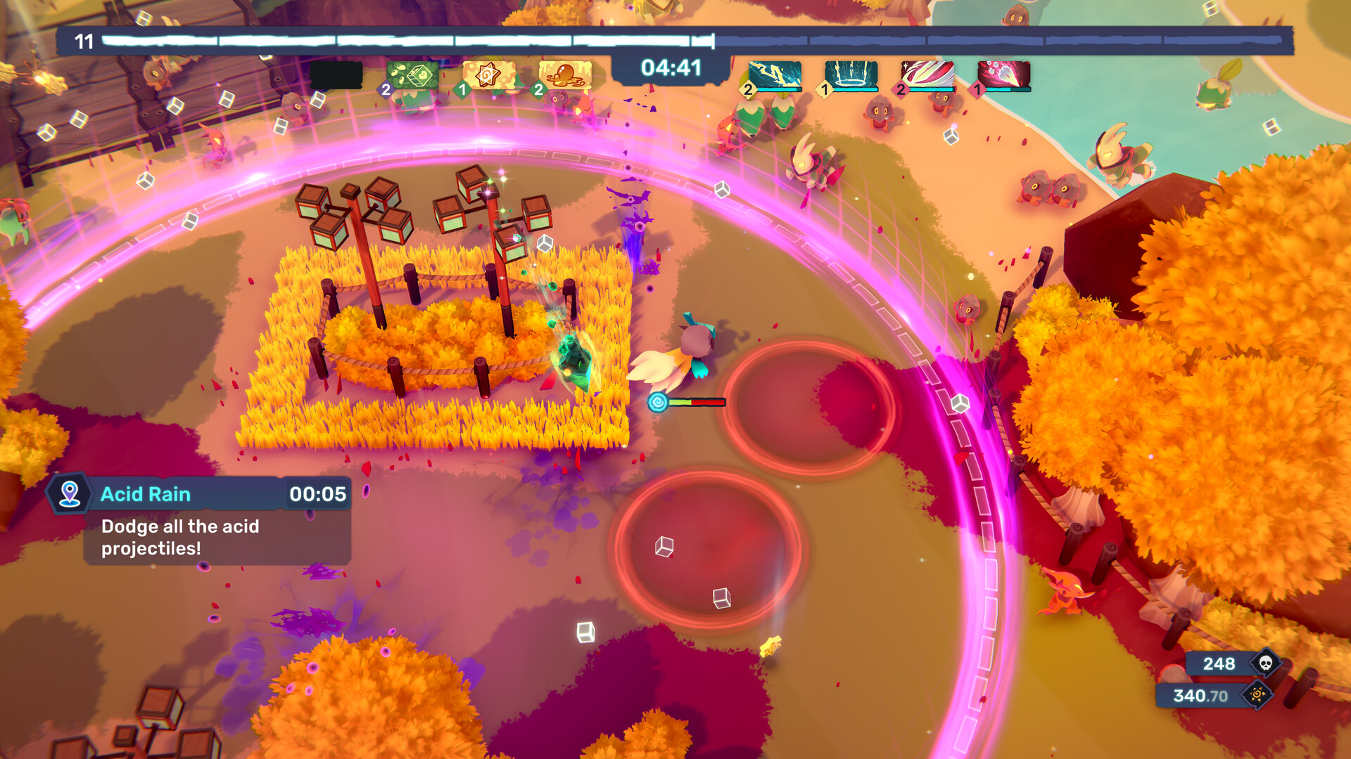 Скриншот: Temtem: Swarm