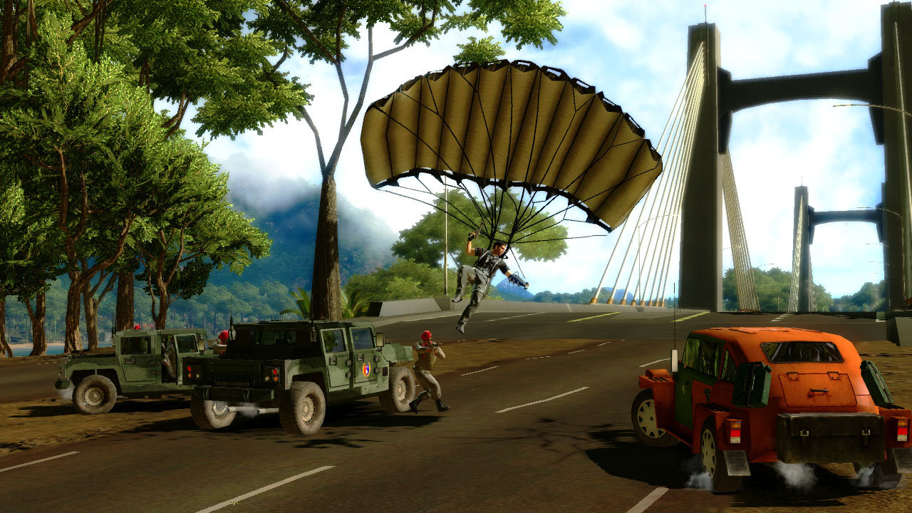 Скриншот: Just Cause 2