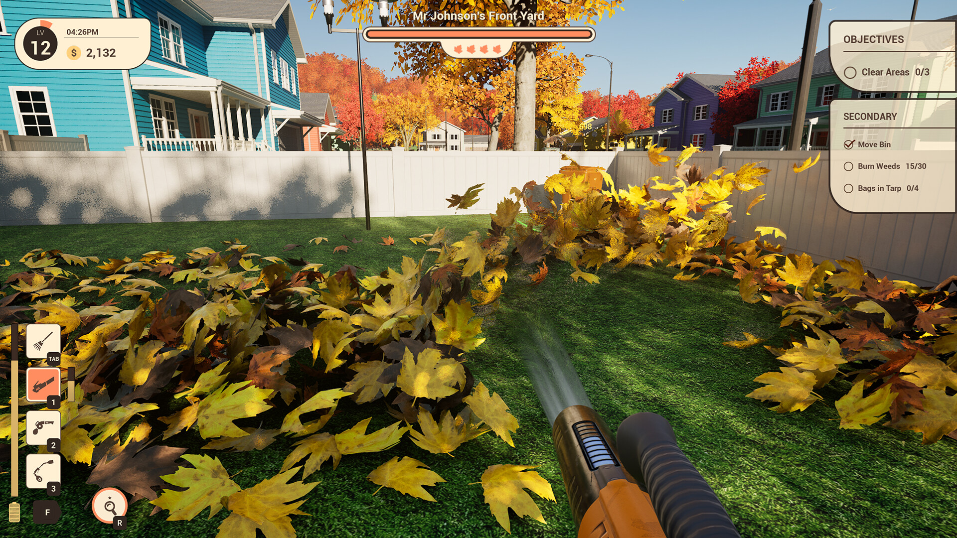 Скриншот: Leaf Blower Co.