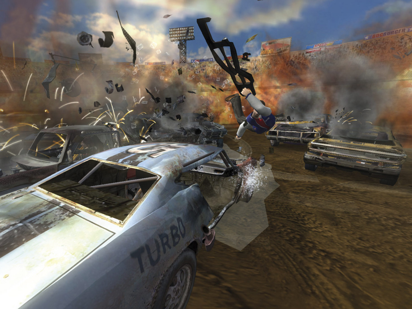 Скриншот: FlatOut 2