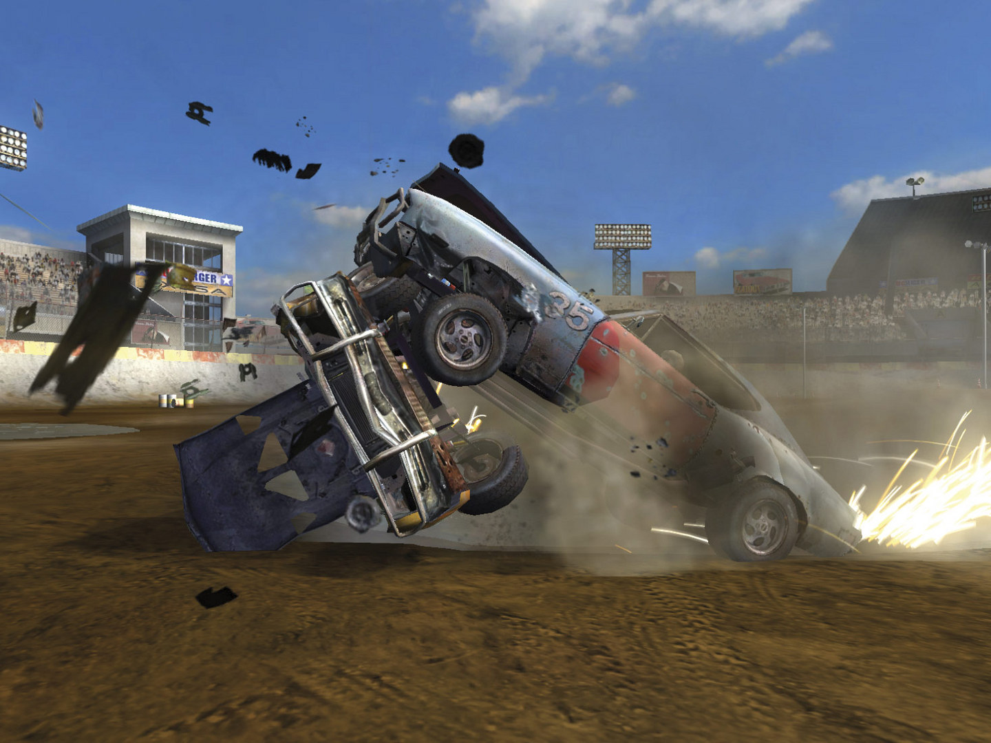 Скриншот: FlatOut 2