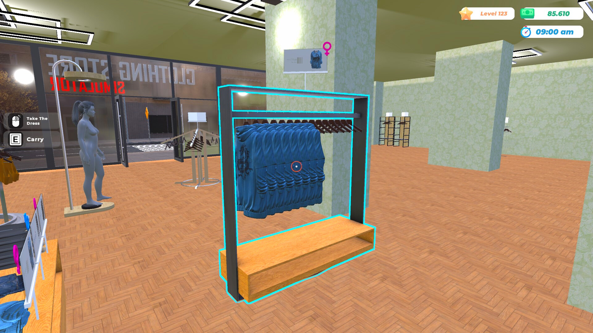 Скриншот: Clothing Store Simulator