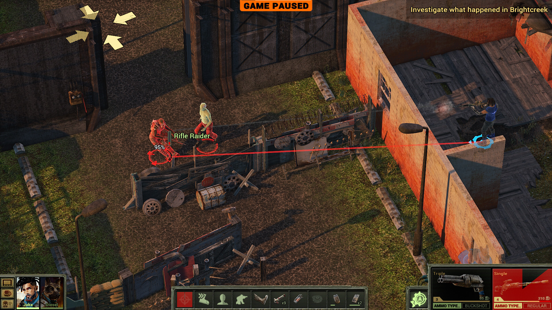Скриншот: Dustwind: Resistance