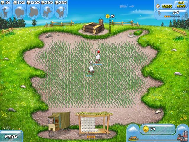 Скриншот: Farm Frenzy