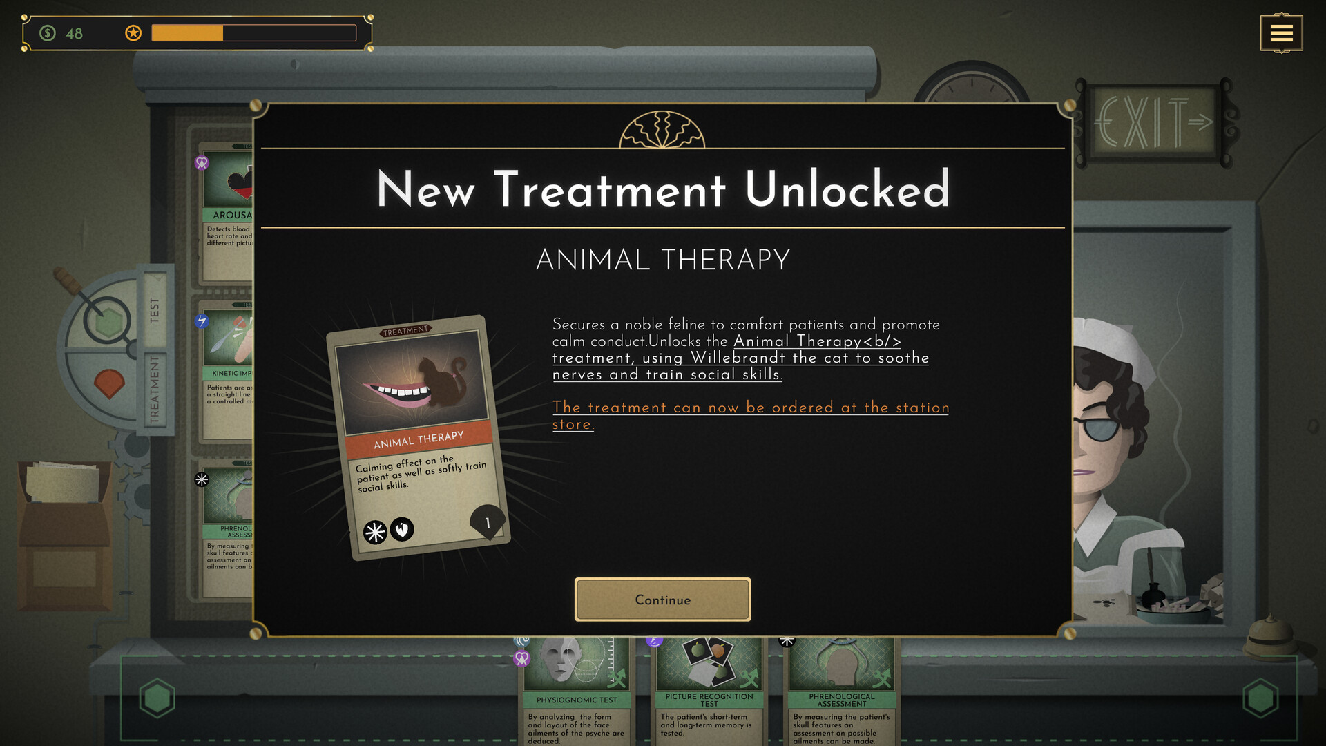 Скриншот: Sanatorium - A Mental Asylum Simulator
