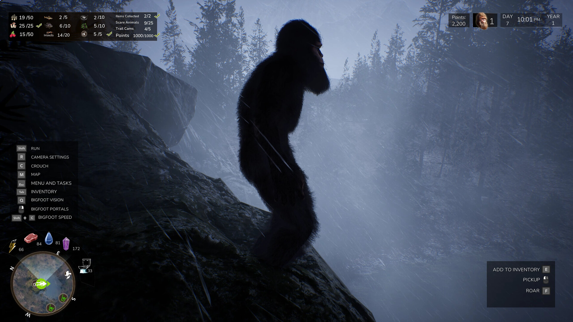 Скриншот: Bigfoot Life