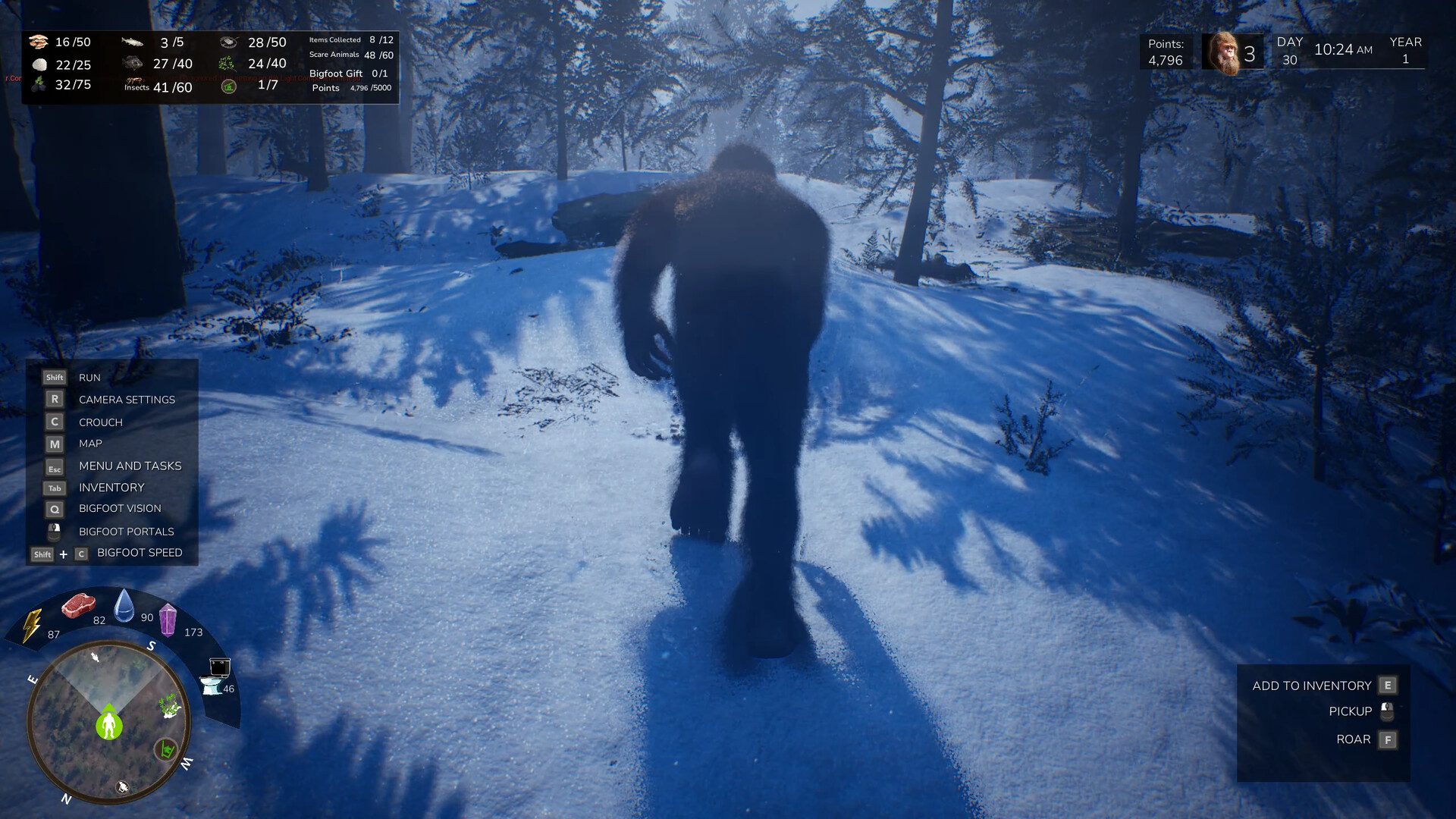 Скриншот: Bigfoot Life