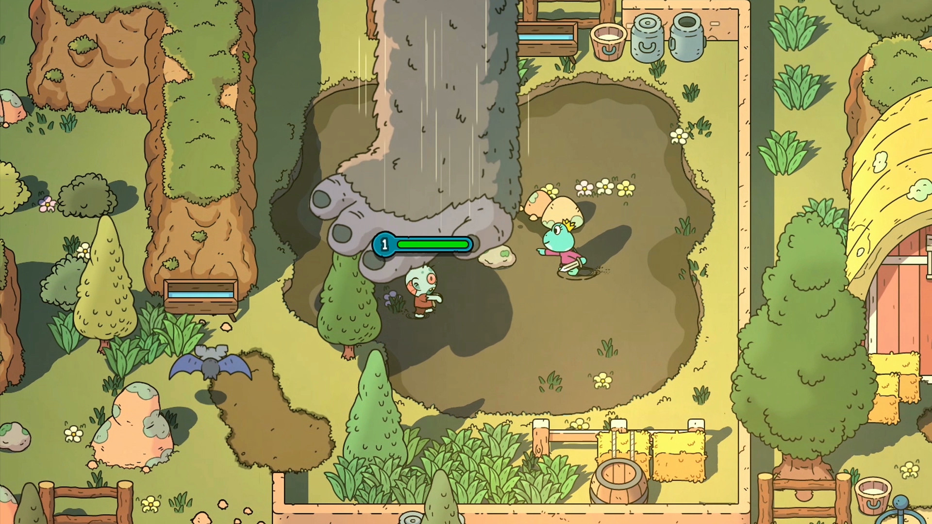 Скриншот: The Swords of Ditto: Mormo's Curse