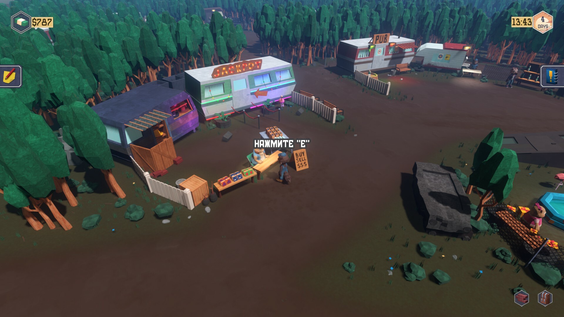 Скриншот: Trailer Park Tycoon: Raccoon Ranch