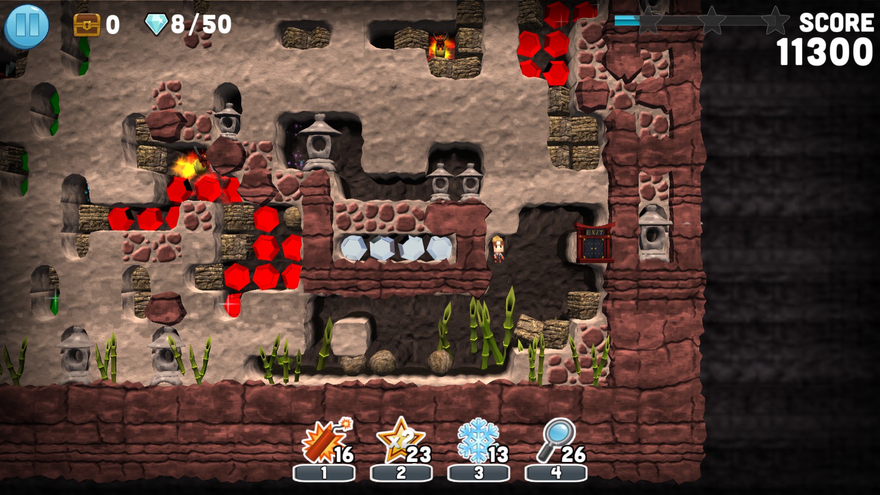 Скриншот: Boulder Dash - 30th Anniversary