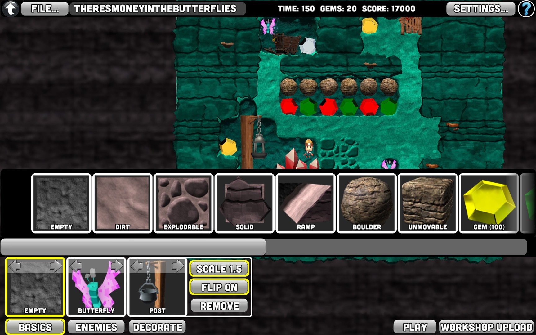 Скриншот: Boulder Dash - 30th Anniversary
