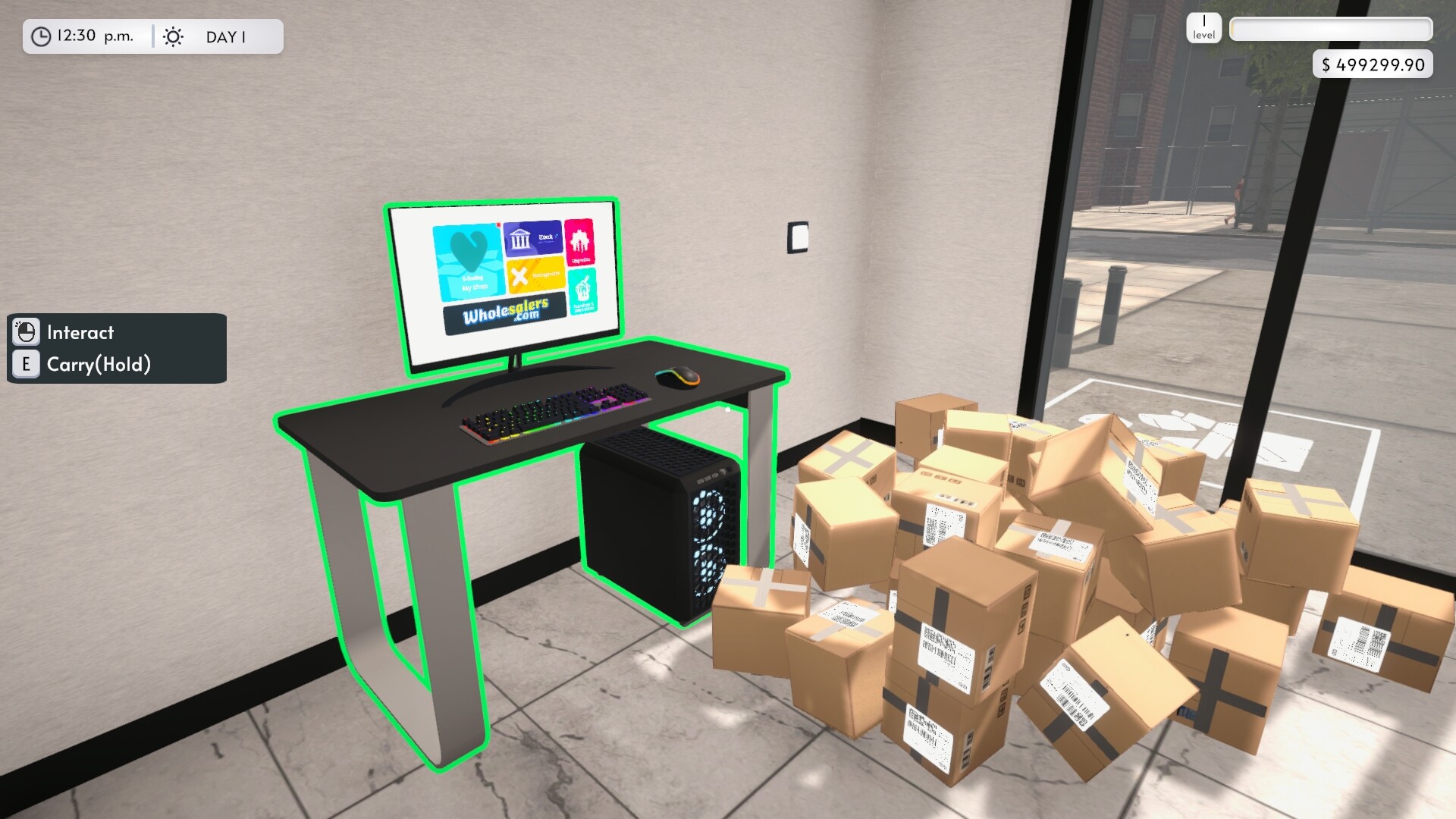 Скриншот: Beff Jezos Simulator