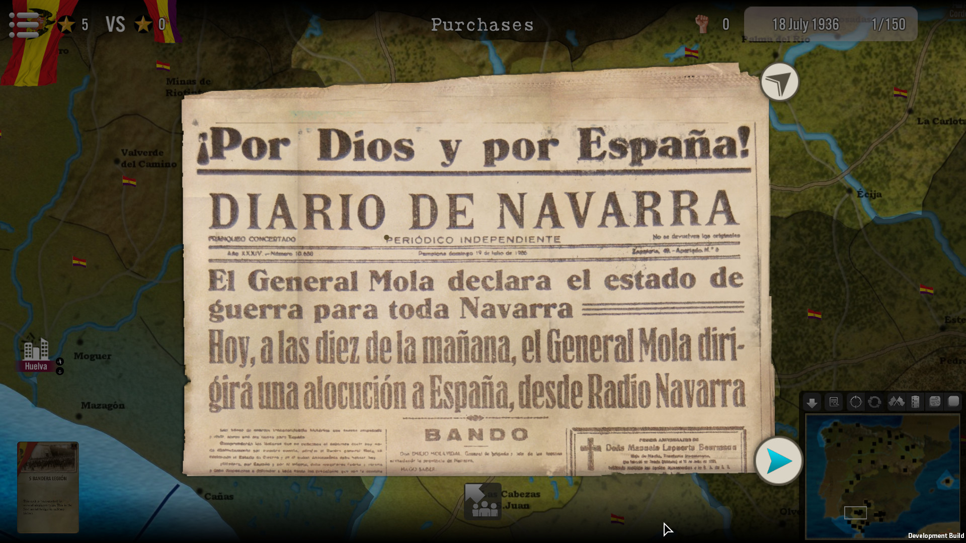 Скриншот: SGS Spain at War