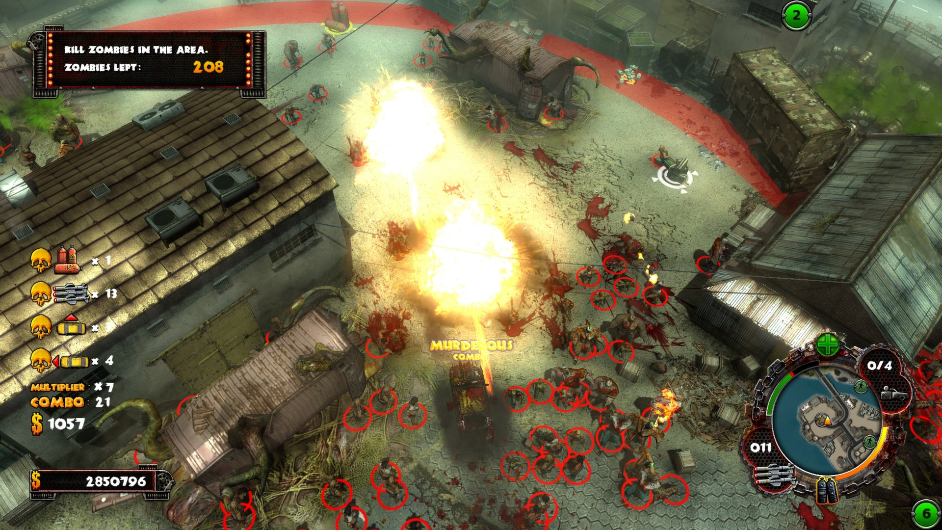 Скриншот: Zombie Driver HD