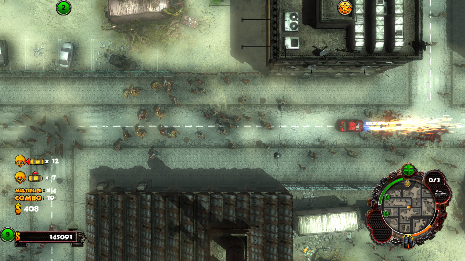 Скриншот: Zombie Driver HD