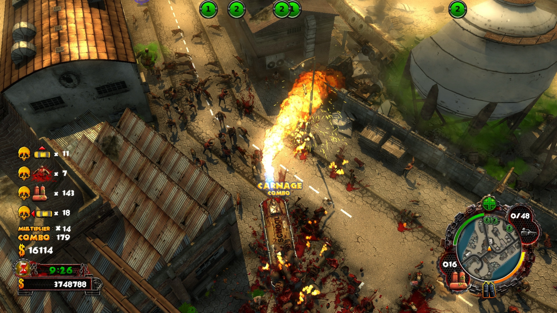 Скриншот: Zombie Driver HD