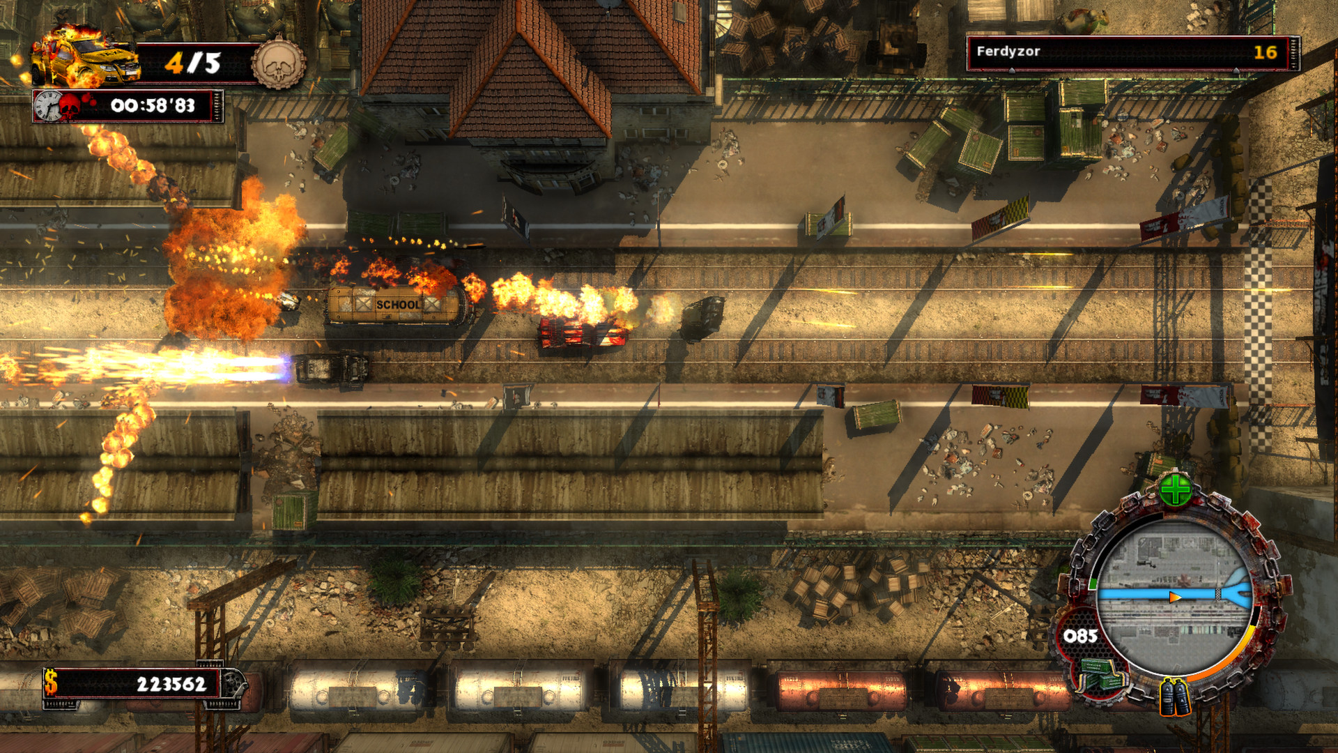 Скриншот: Zombie Driver HD