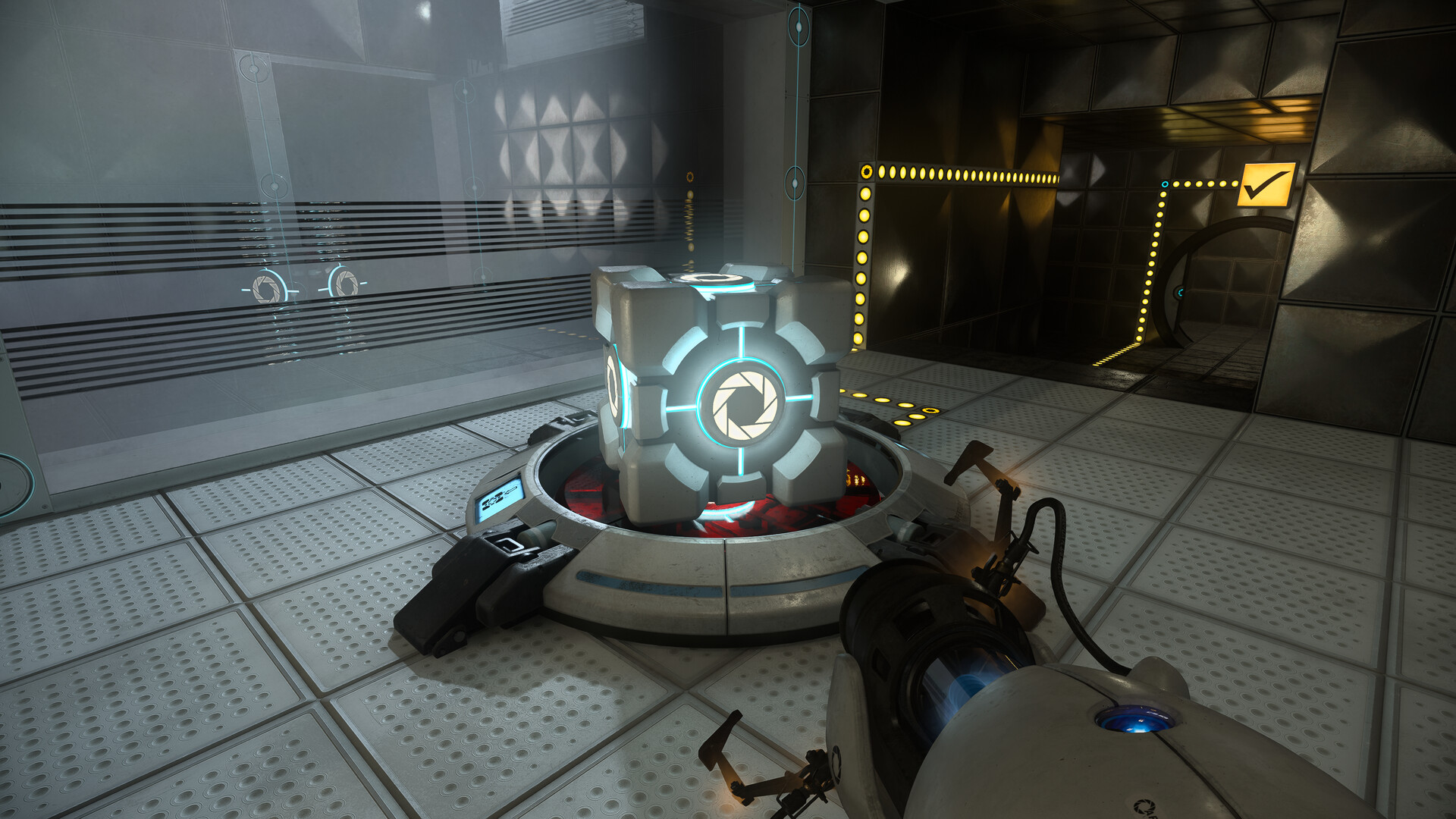 Скриншот: Portal with RTX