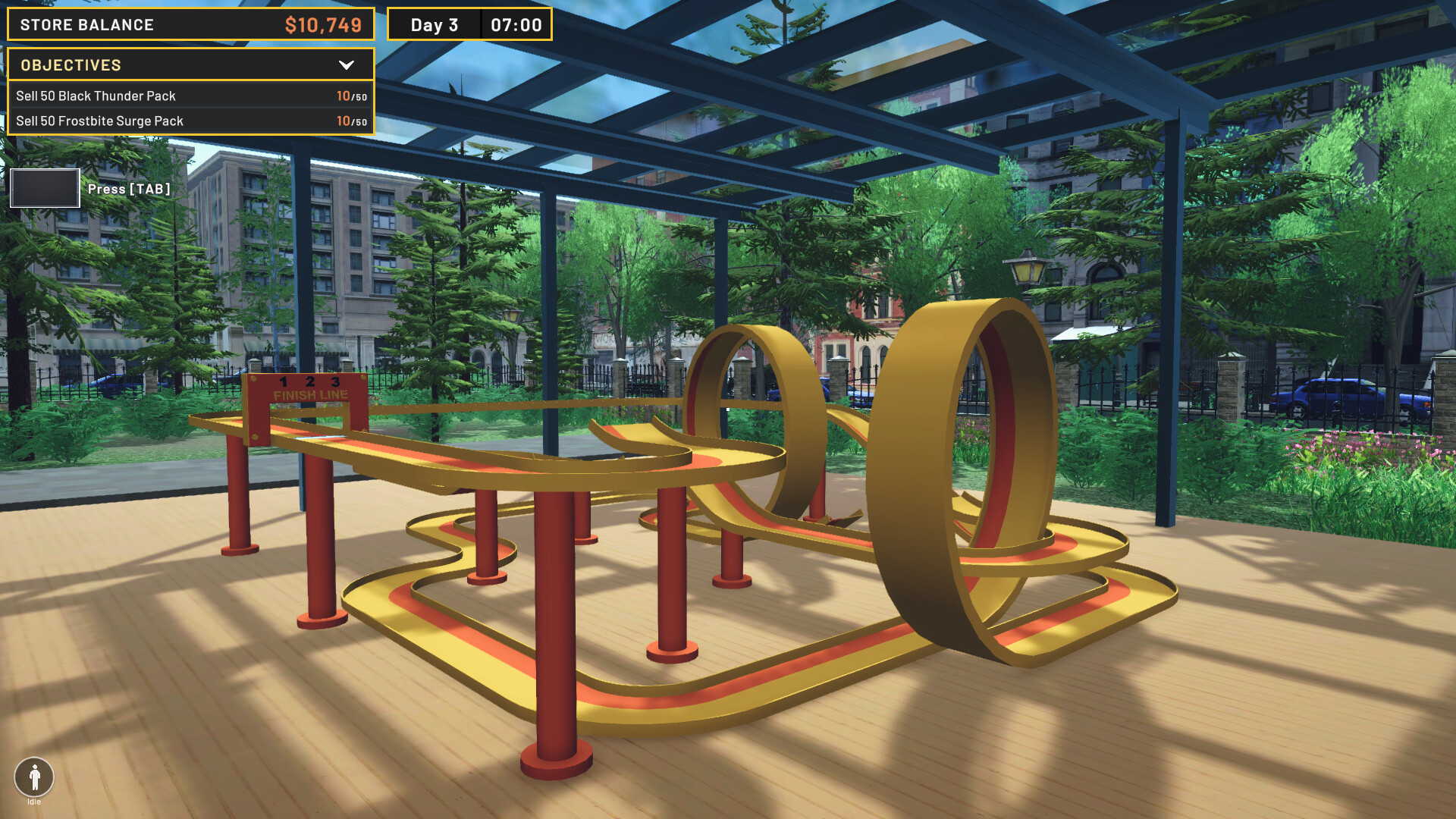 Скриншот: Mini Racer Car Shop Simulator
