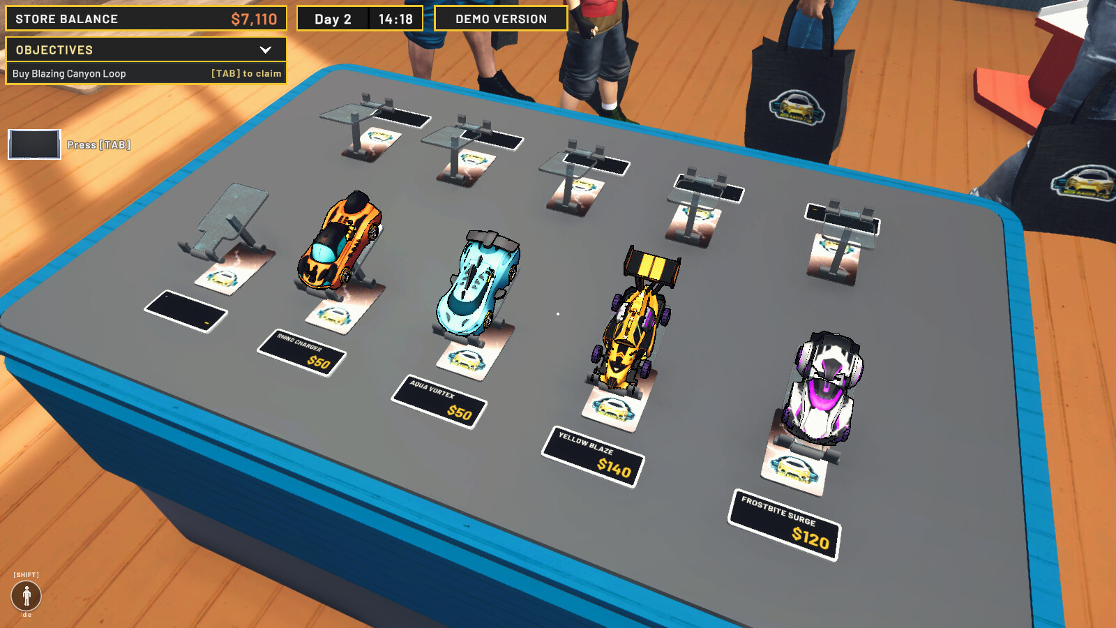 Скриншот: Mini Racer Car Shop Simulator