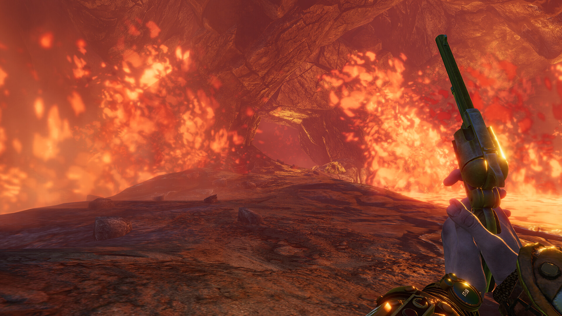 Скриншот: Volcanoids