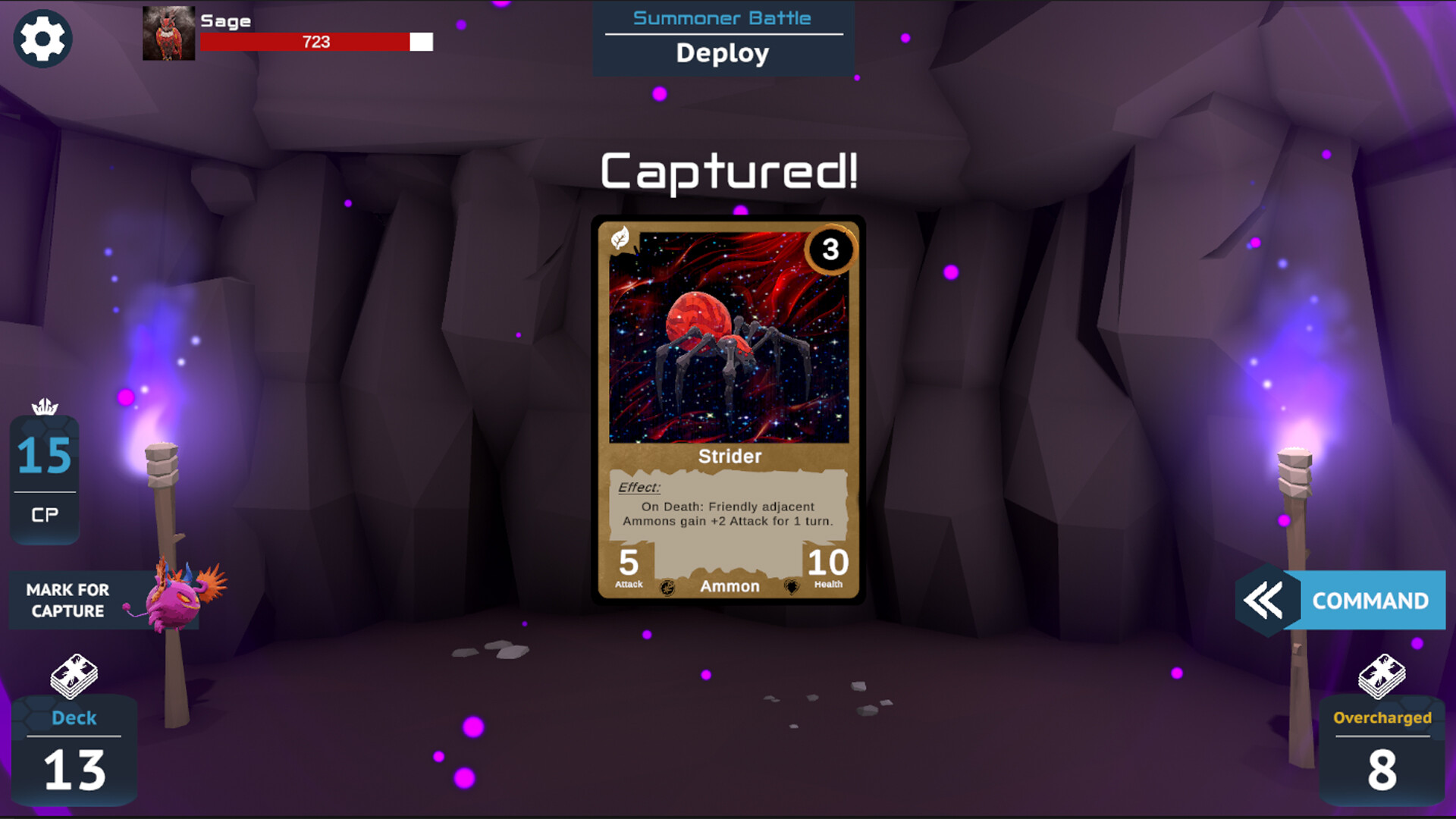 Скриншот: Card Summoner