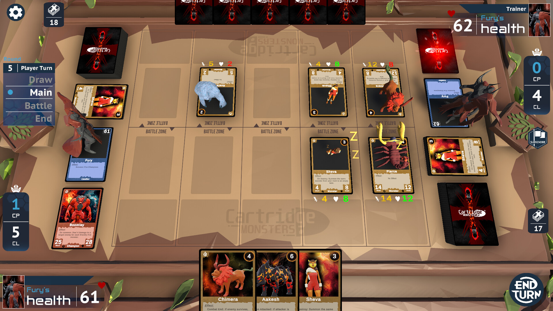 Скриншот: Card Summoner