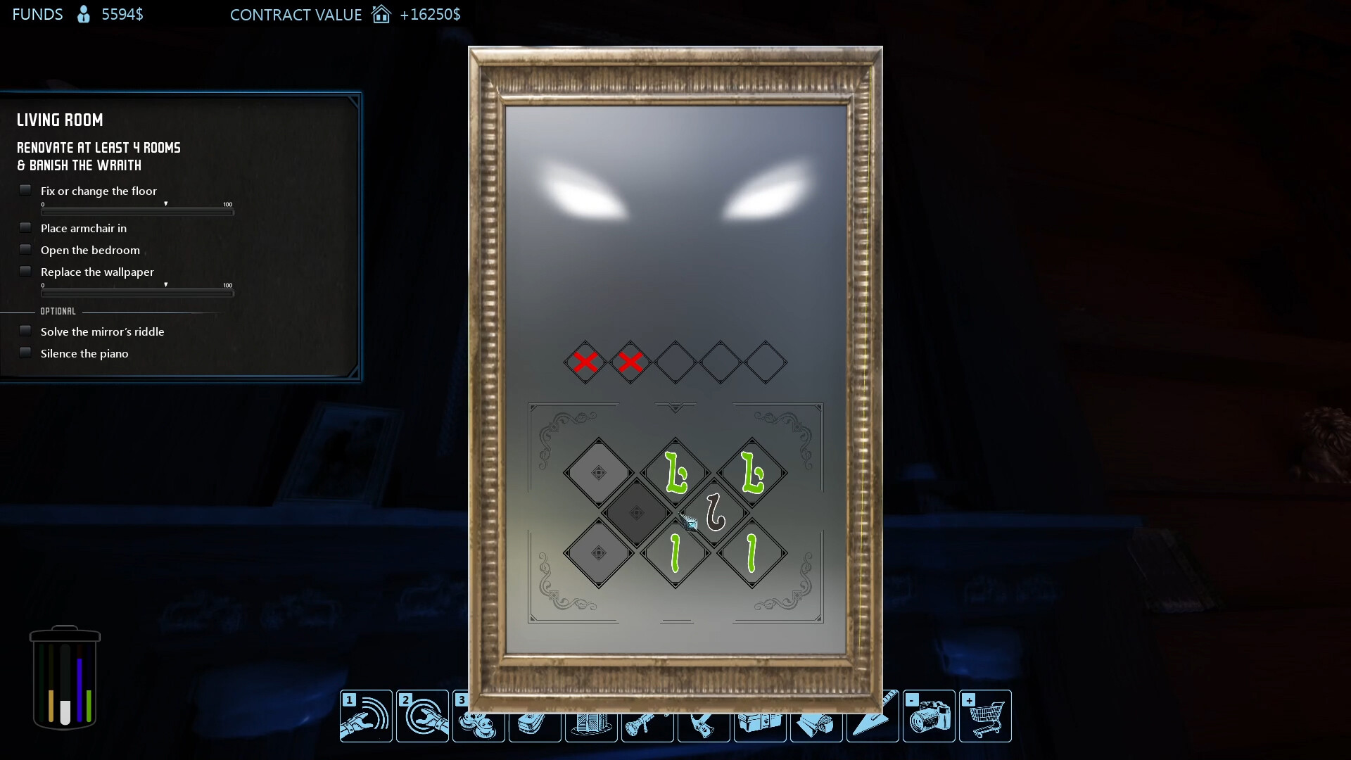 Скриншот: Haunted House Renovator