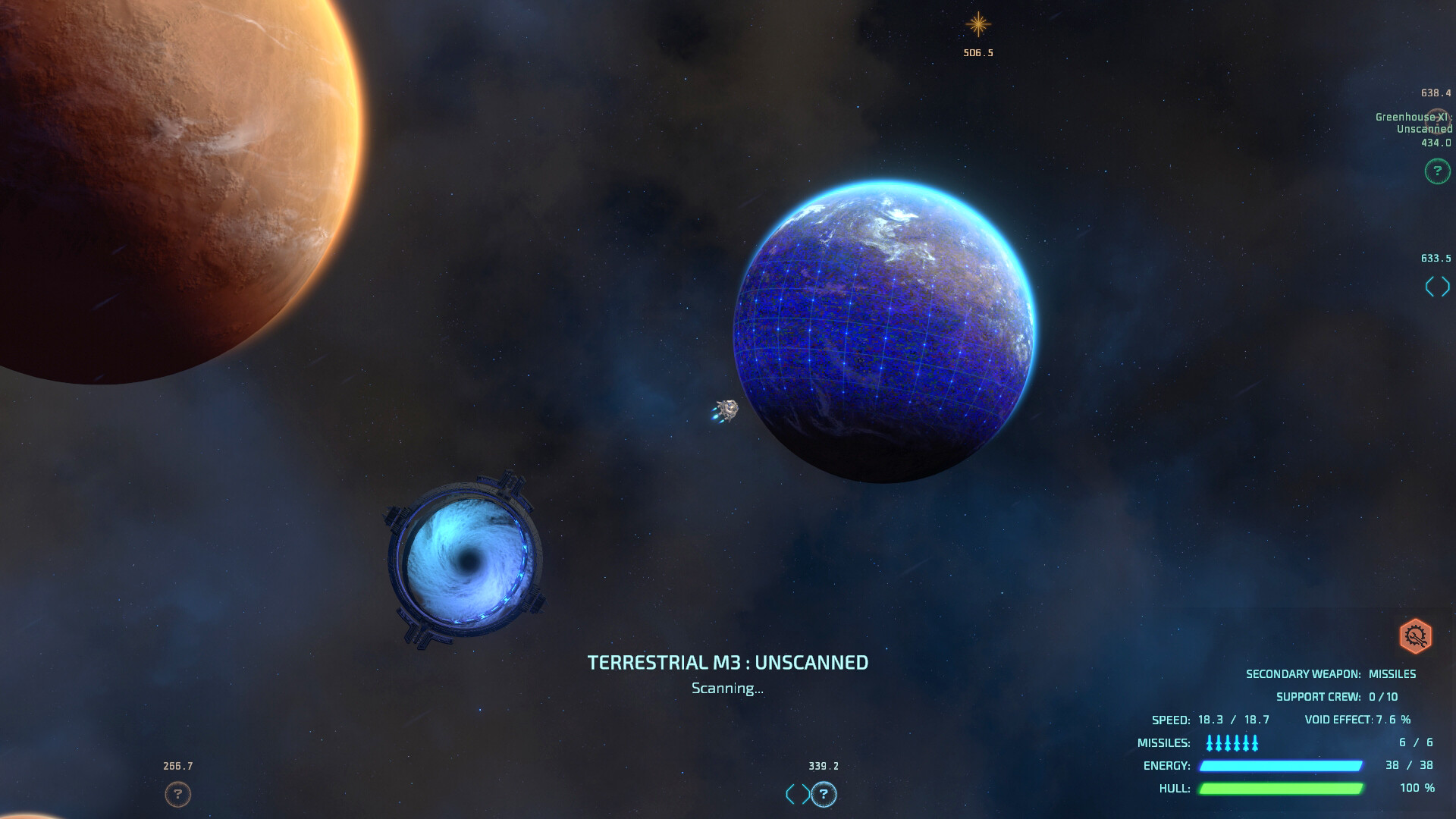 Скриншот: Starcom: Unknown Space