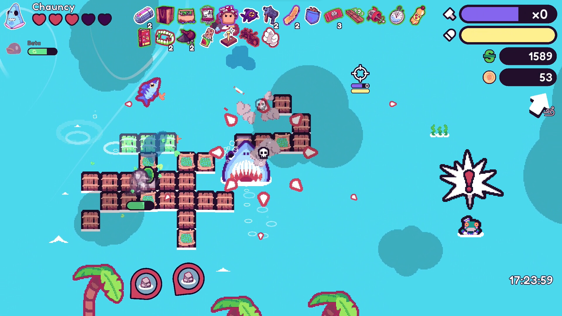 Скриншот: Super Raft Boat Together