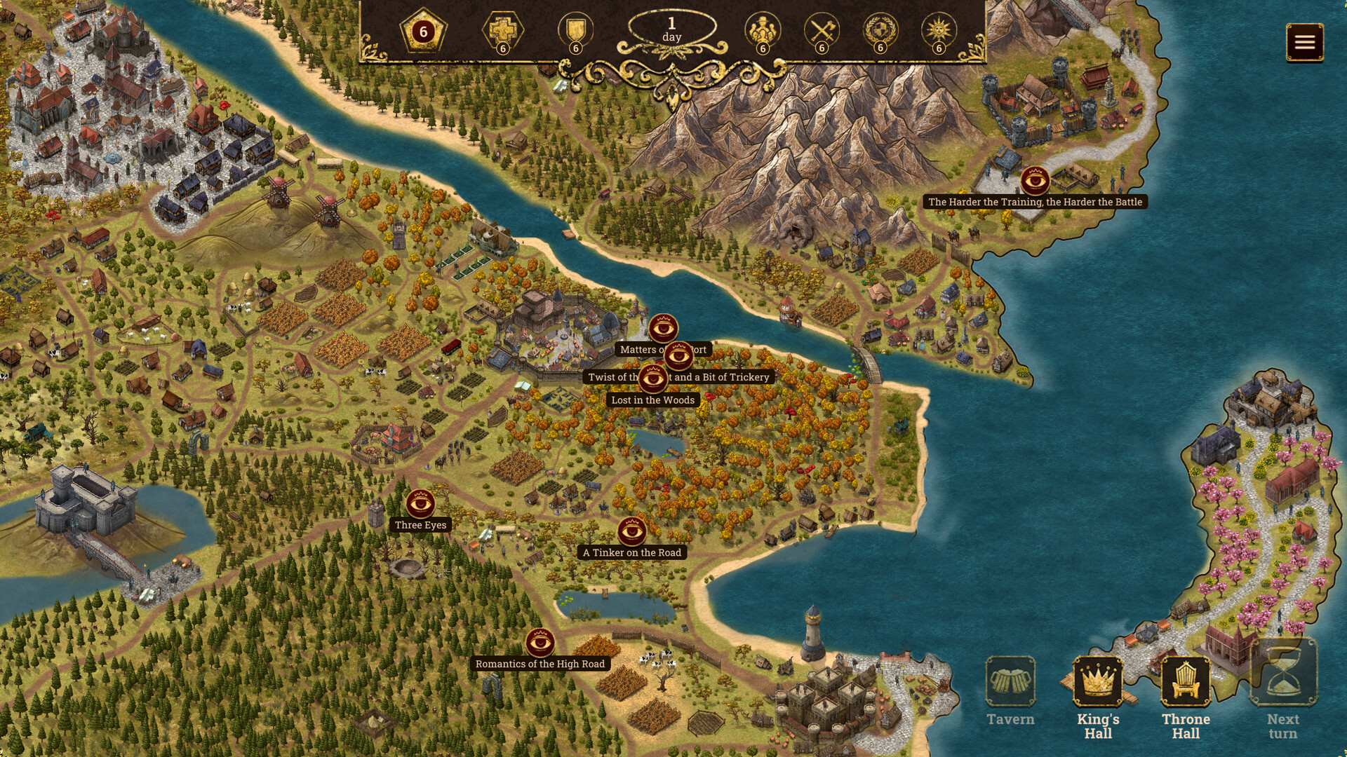 Скриншот: The Succession of Changing Kings
