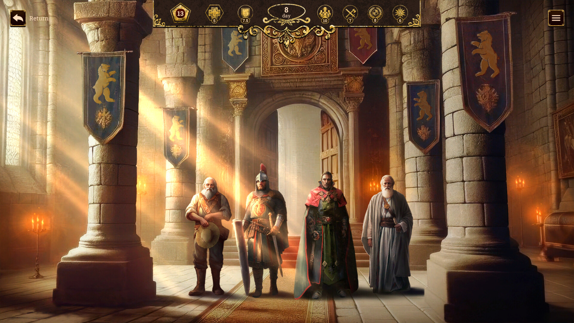 Скриншот: The Succession of Changing Kings