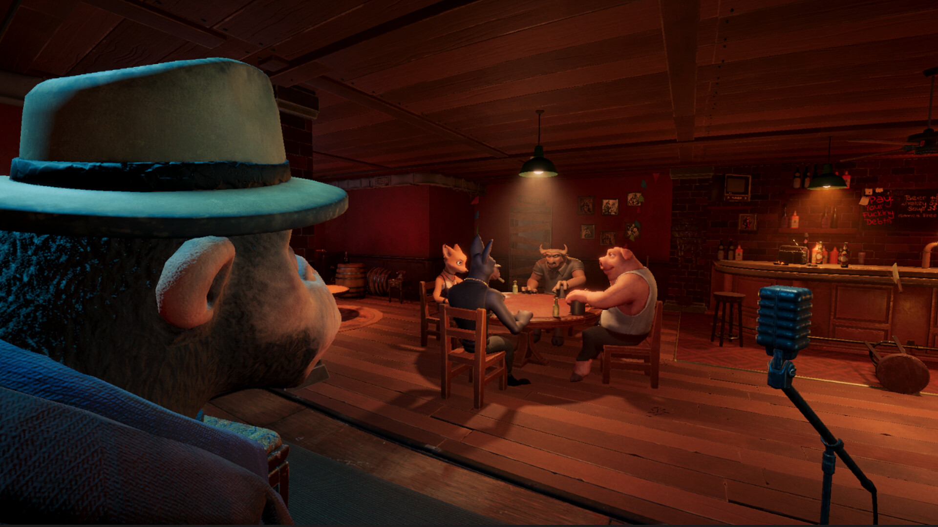 Скриншот: Liar's Bar