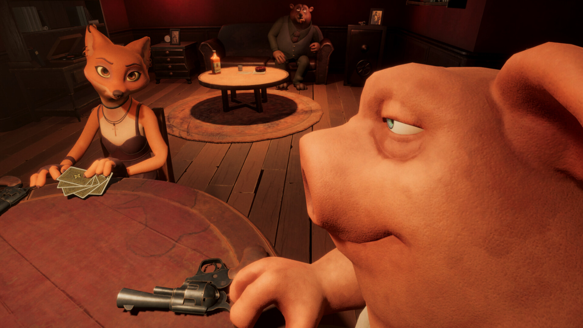Скриншот: Liar's Bar