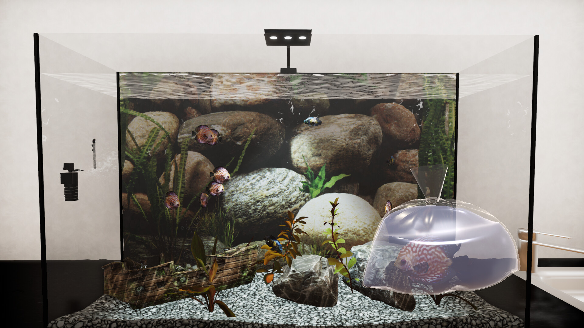 Скриншот: Aquatic Store Simulator