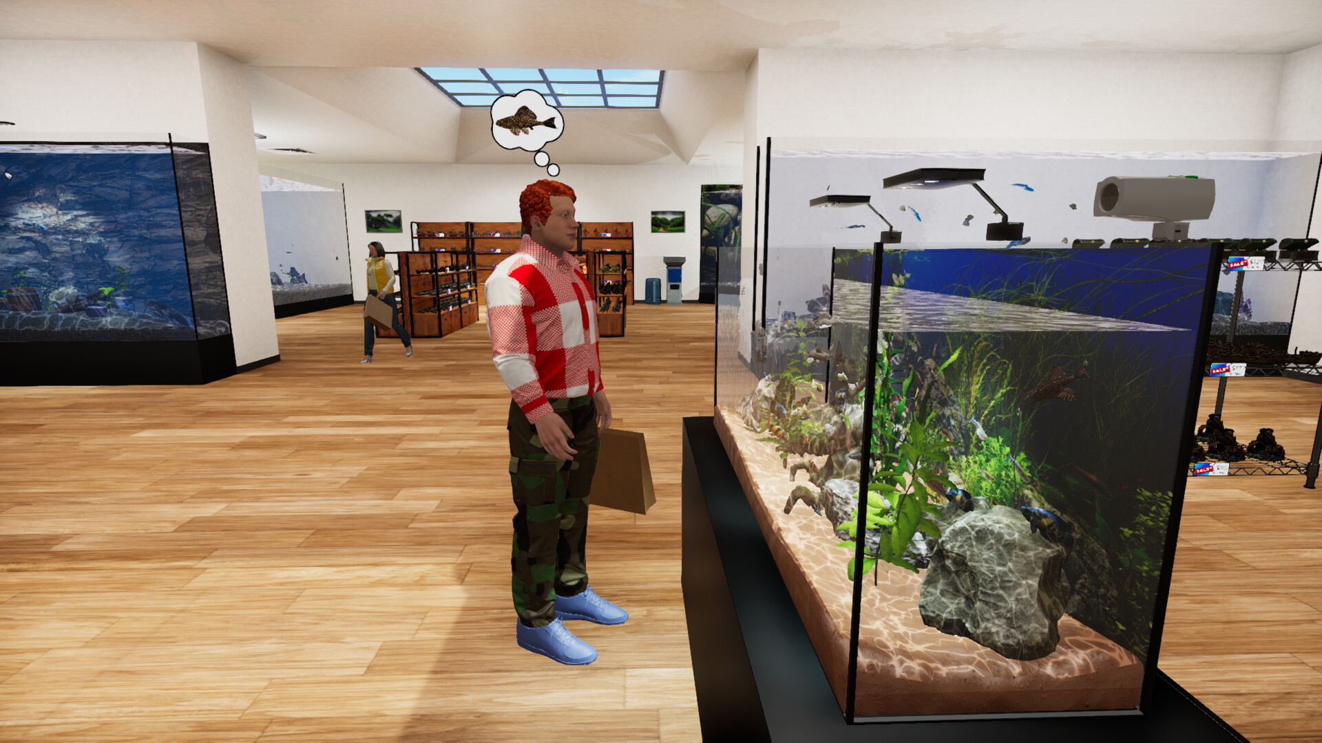Скриншот: Aquatic Store Simulator