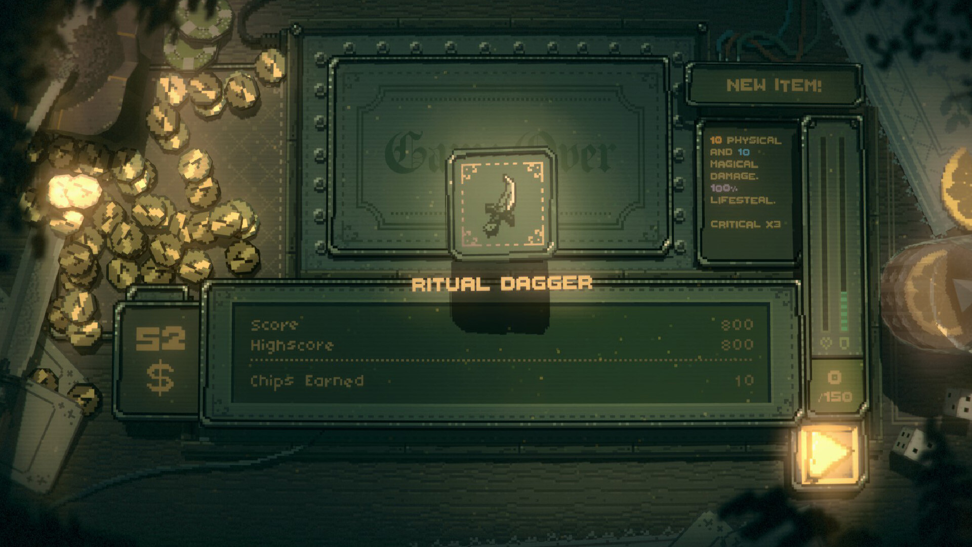 Скриншот: Slots & Daggers