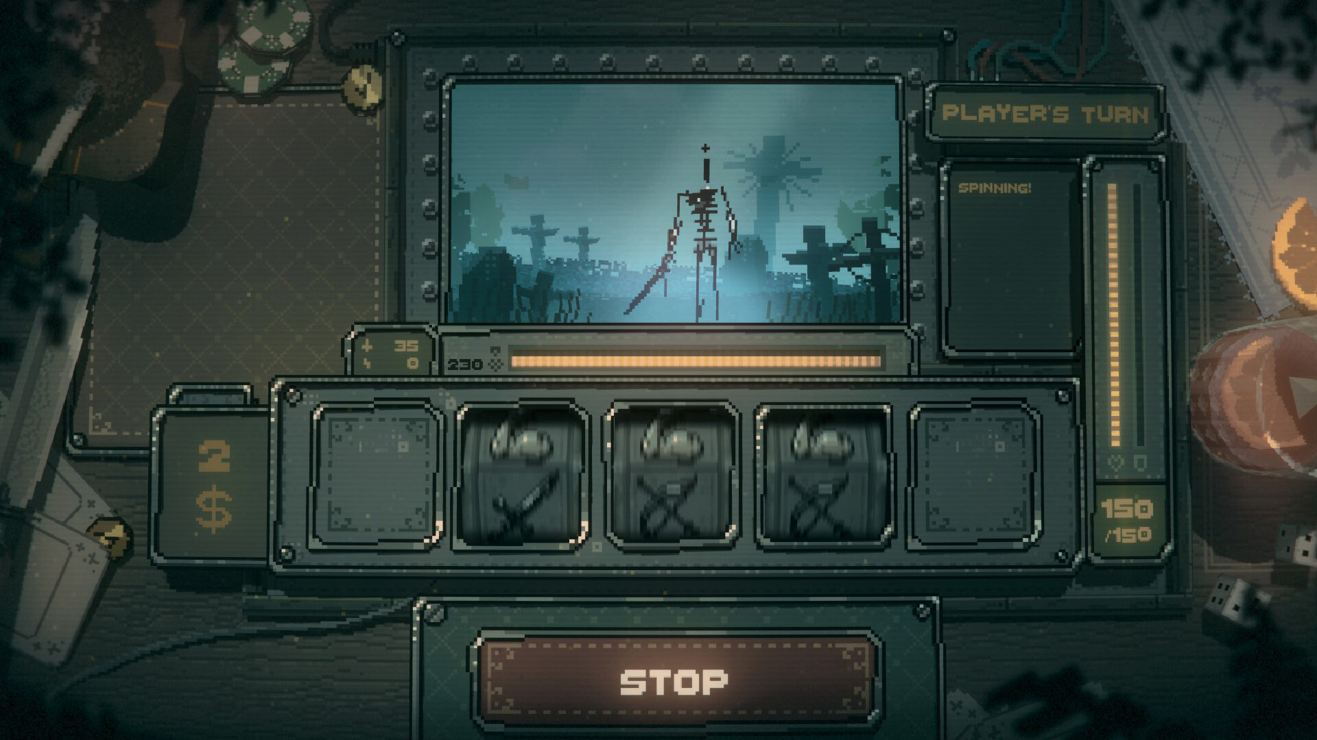 Скриншот: Slots & Daggers