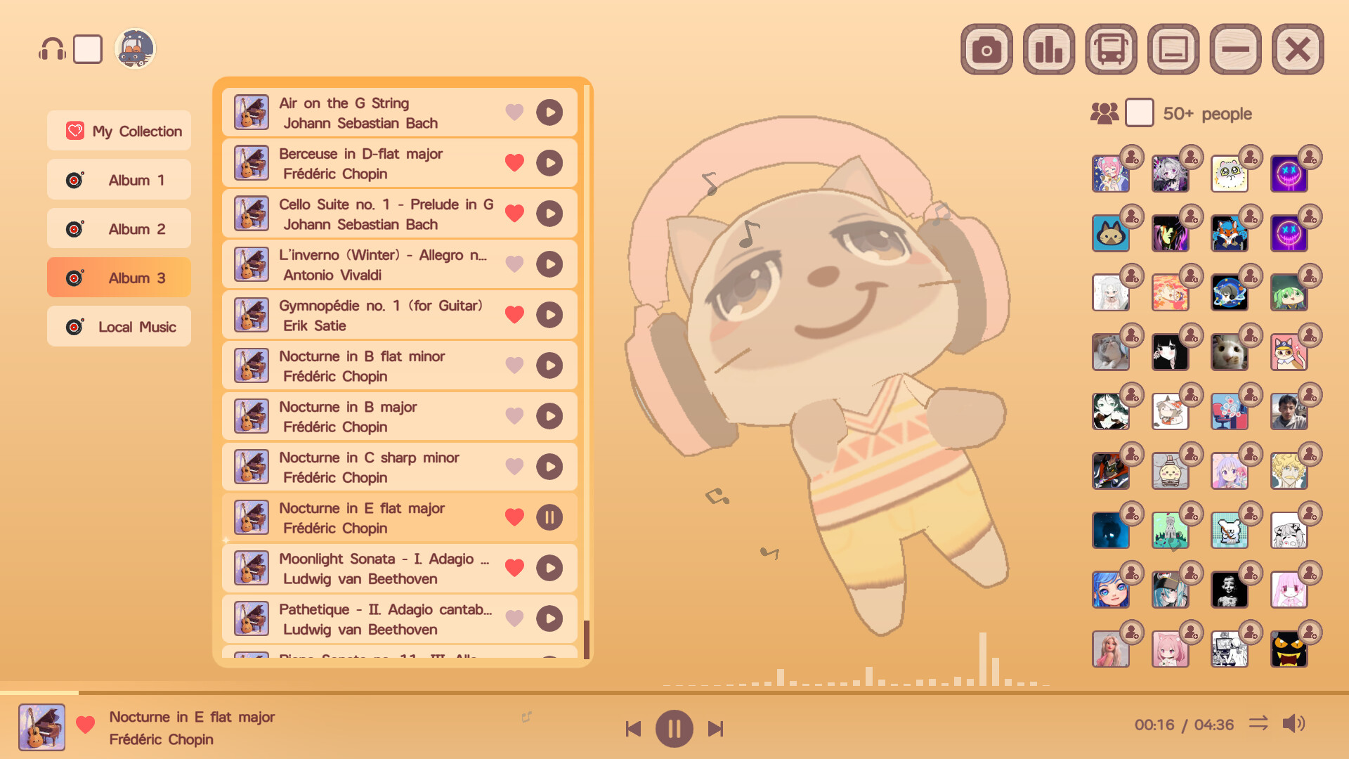 Скриншот: NoSlack Pets: Lo-Fi Paws